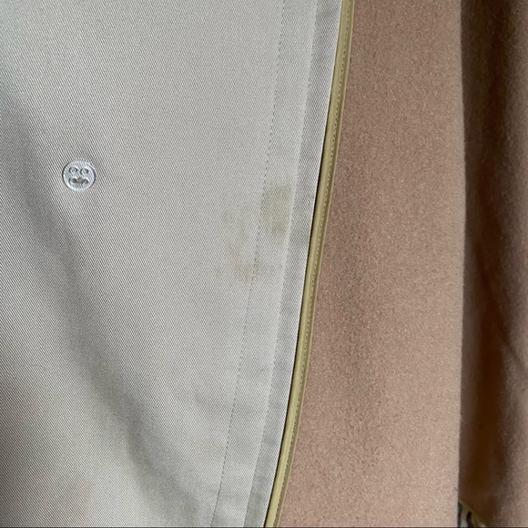 Vintage Burberry Rain Trench Coat Women’s Oversized Medium or Large Men’s Medium - Picture 14 of 16